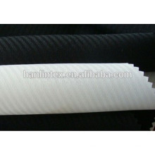 100 polyester cheap herringbone fabric for interlining